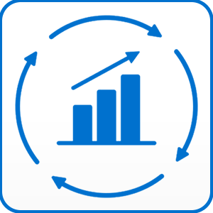 Crecimiento constante - Icono Tetakawi
