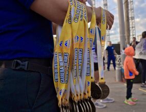 Carrera de bomberos en Guaymas