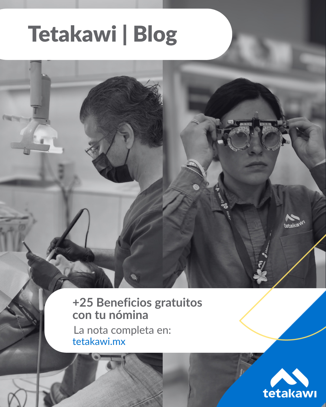 Beneficios de nomina al ser parte de Tetakawi